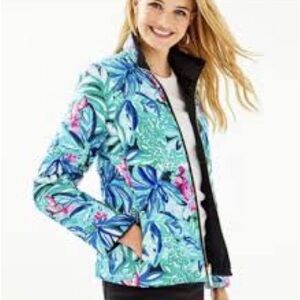 Lily Pulitzer Marley Reversible Puffer Jacket